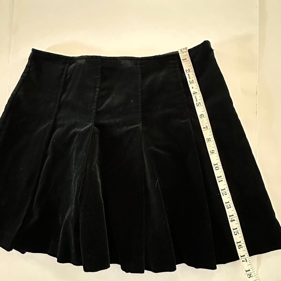 Context Velvet Black Skirt - Size 6 - NEW‎ With Tags. - Picture 8 of 11